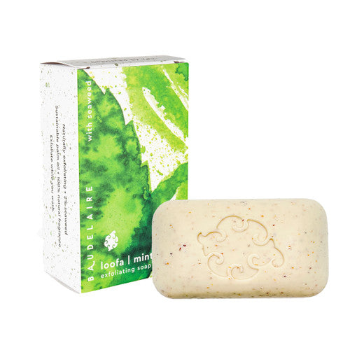 BAUDELAIRE Loofa Bath Soap: Mint