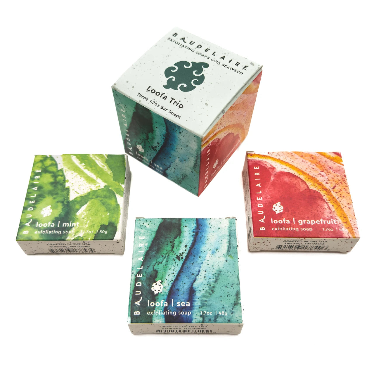 BAUDELAIRE Loofa Gift Soap