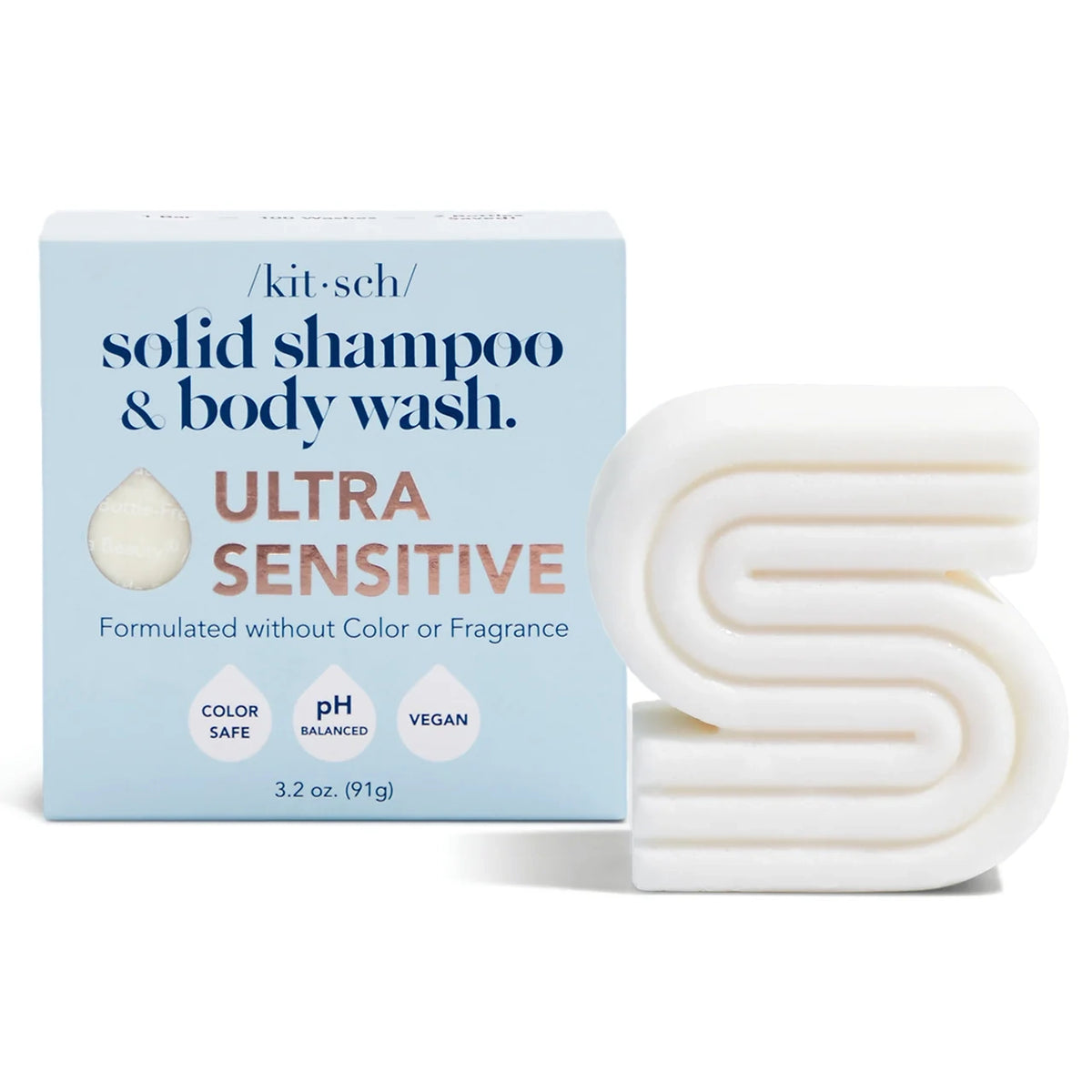 KITSCH Ultra Sensitive Shampoo & Body Wash Bar