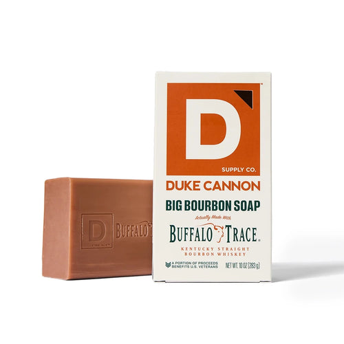 Duke cannon bourbon soap bar