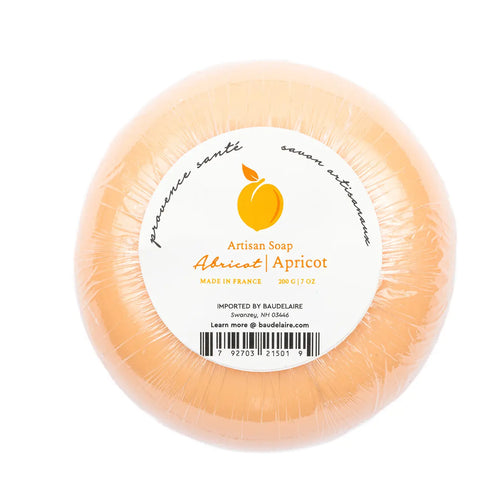 BAUDELAIRE Apricot Boxed Bath Bar