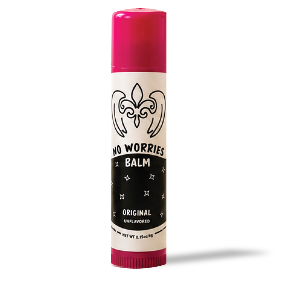 Pink No Worries Lip Balm