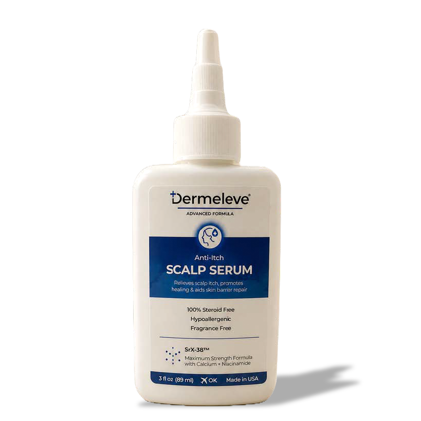 DERMELEVE: Anti-Itch Scalp Serum