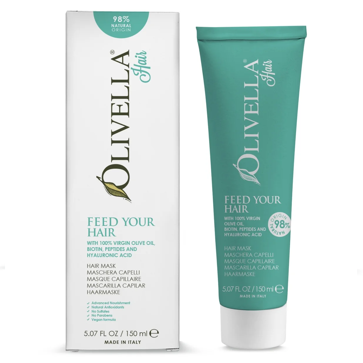 OLIVELLA Olive Oil Hair Mask—Feed Your Hair
