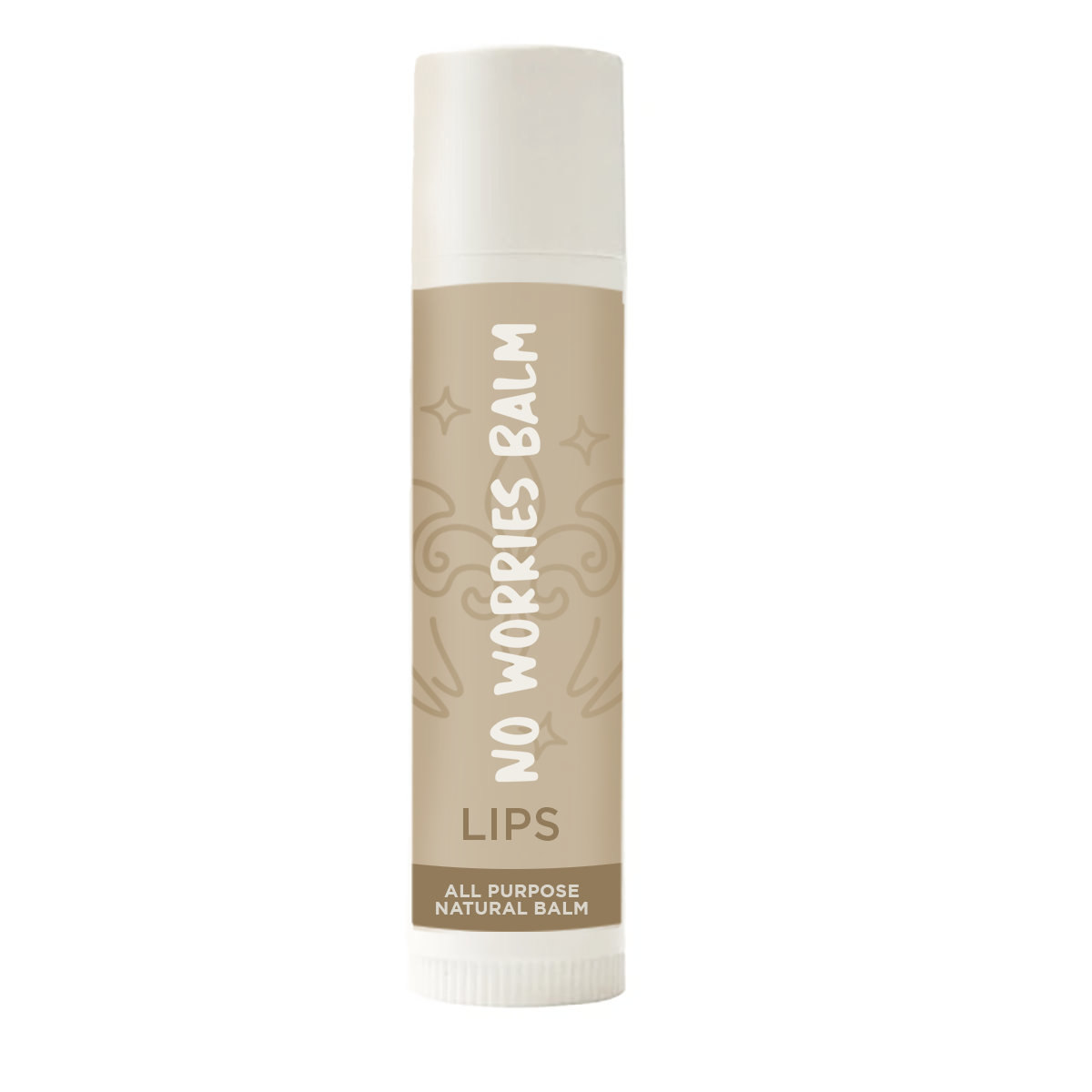 NO WORRIES LIP BALM: Nude