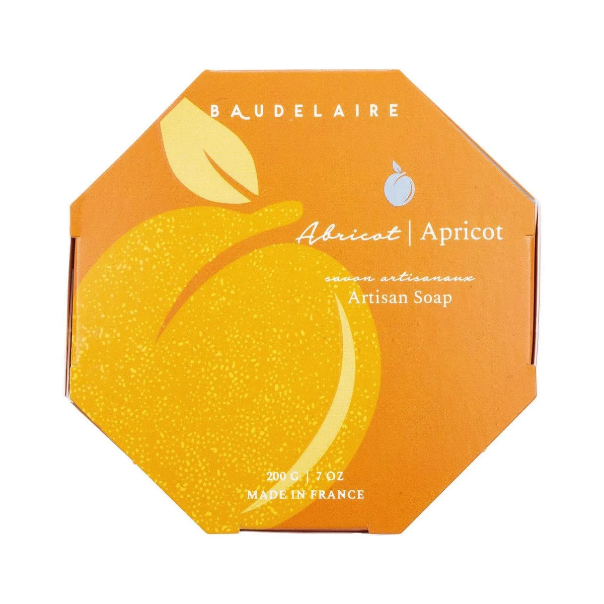 BAUDELAIRE Apricot Boxed Bath Bar