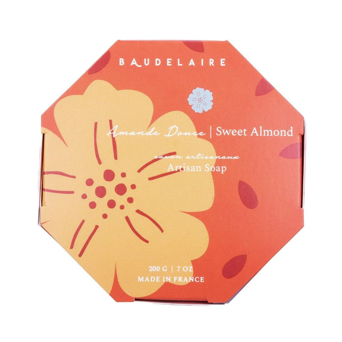 BAUDELAIRE Sweet Almond Boxed Bath Bar