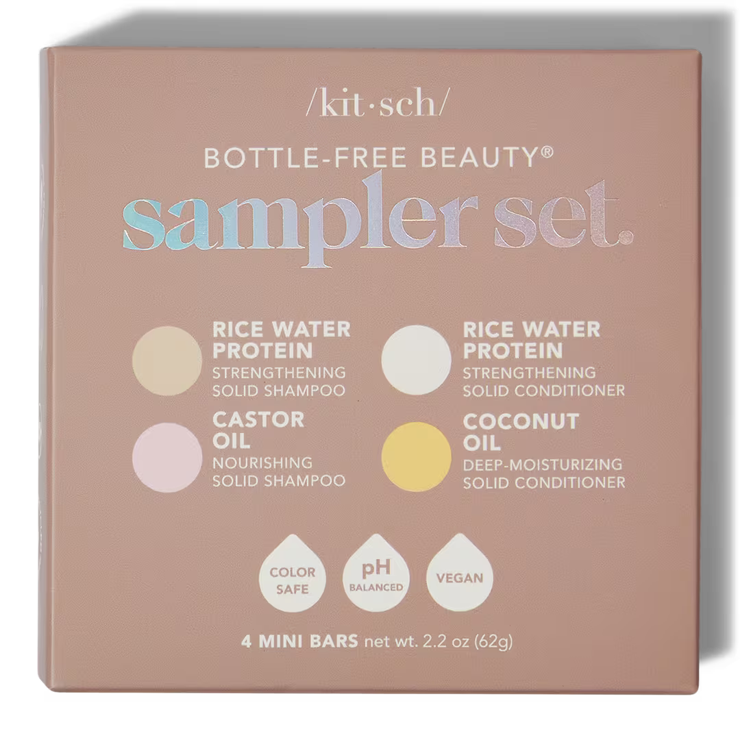 KITSCH Bottle-Free Beauty 4 piece Sampler Set