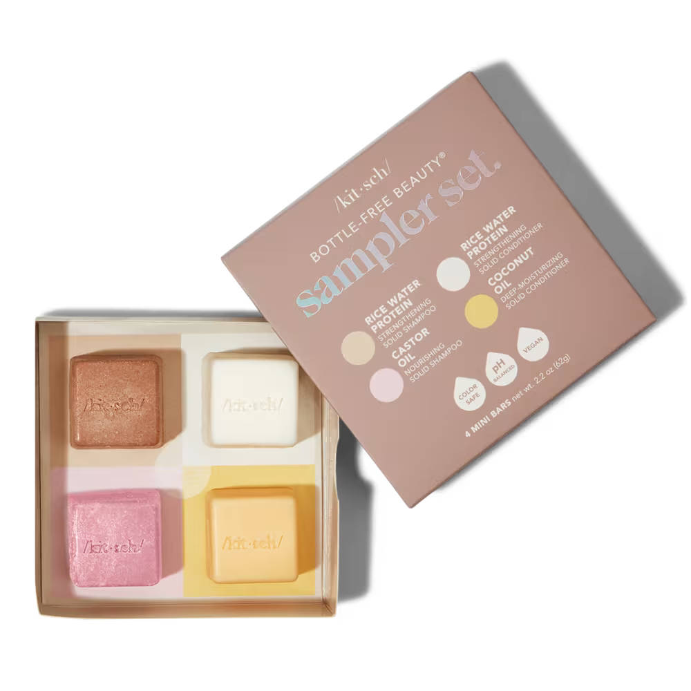 KITSCH Bottle-Free Beauty 4 piece Sampler Set