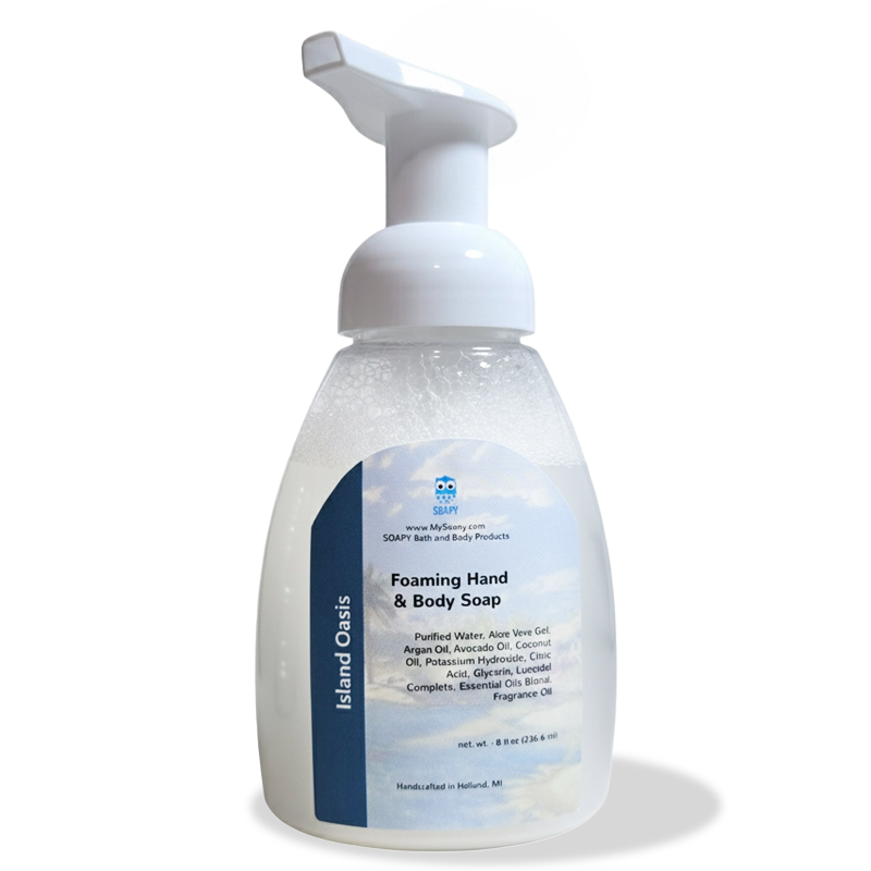 SOAPY Island Oasis Foaming Hand & Body Soap